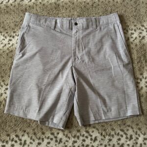 Callaway Light Gray Flat Front Shorts